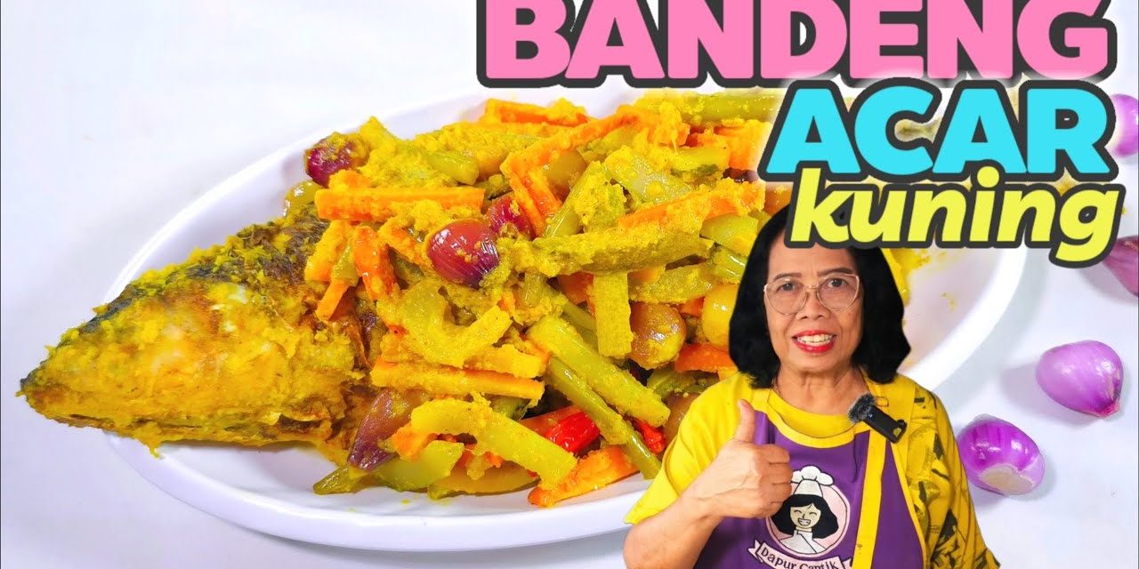 Resep Bandeng Acar Kuning Yang Gurih Dan Segar Ala Rumahan