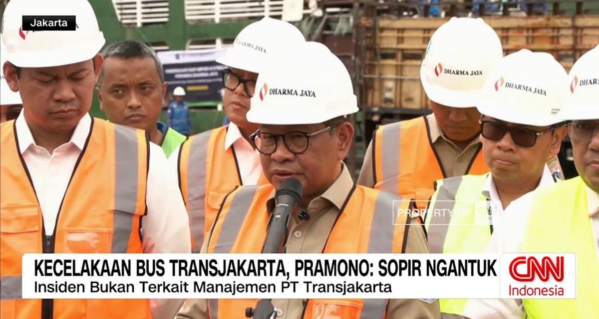 Insiden TransJakarta Di Cipulir, Pramono Anung Angkat Bicara