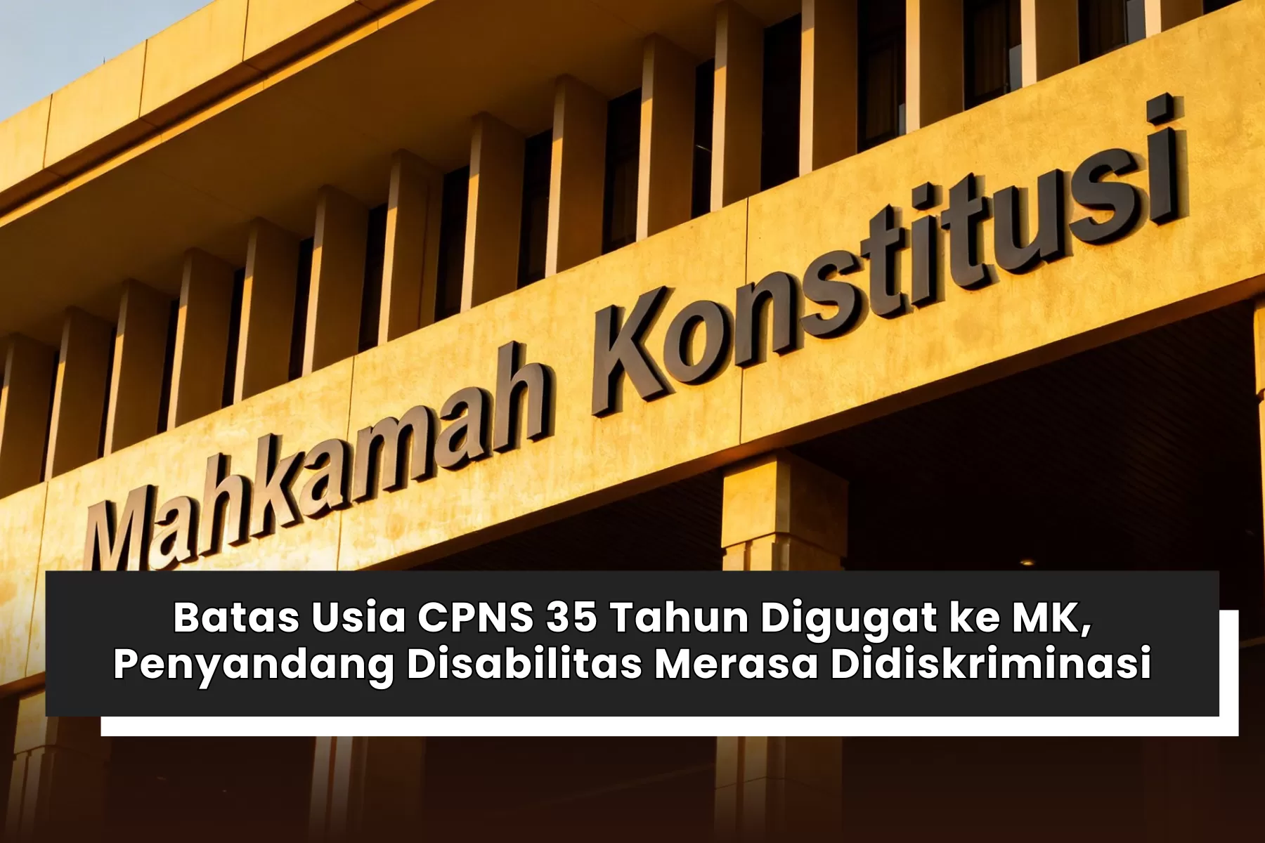 Perjuangkan Kesetaraan