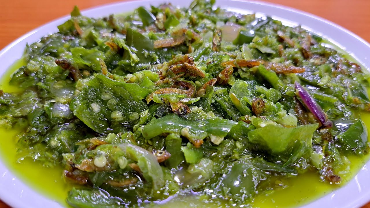 Sambal Teri Cabai Hijau