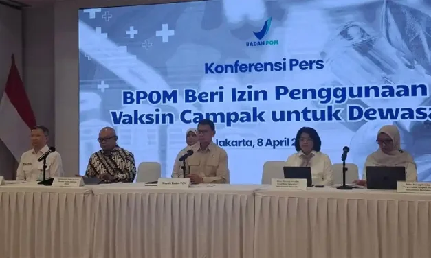 Dewasa Berisiko Kini Bisa Divaksin Campak, Ini Penjelasan BPOM
