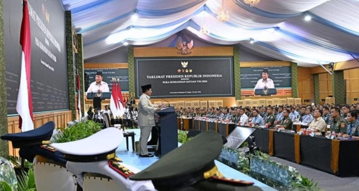 Seskab Teddy: Ini Taklimat Prabowo Di Apel Dansat TNI Di Bogor
