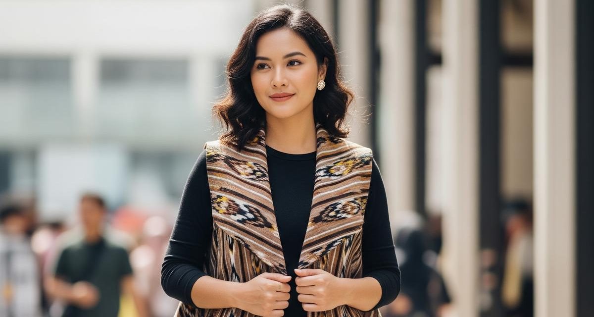 Ide Model Baju Lurik Ikat Yang Modern Dan Tetap Berkelas