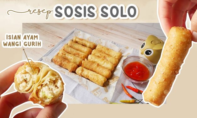 Sosis Solo Isi Ayam Tanpa Pengawet, Camilan Praktis Dan Higienis