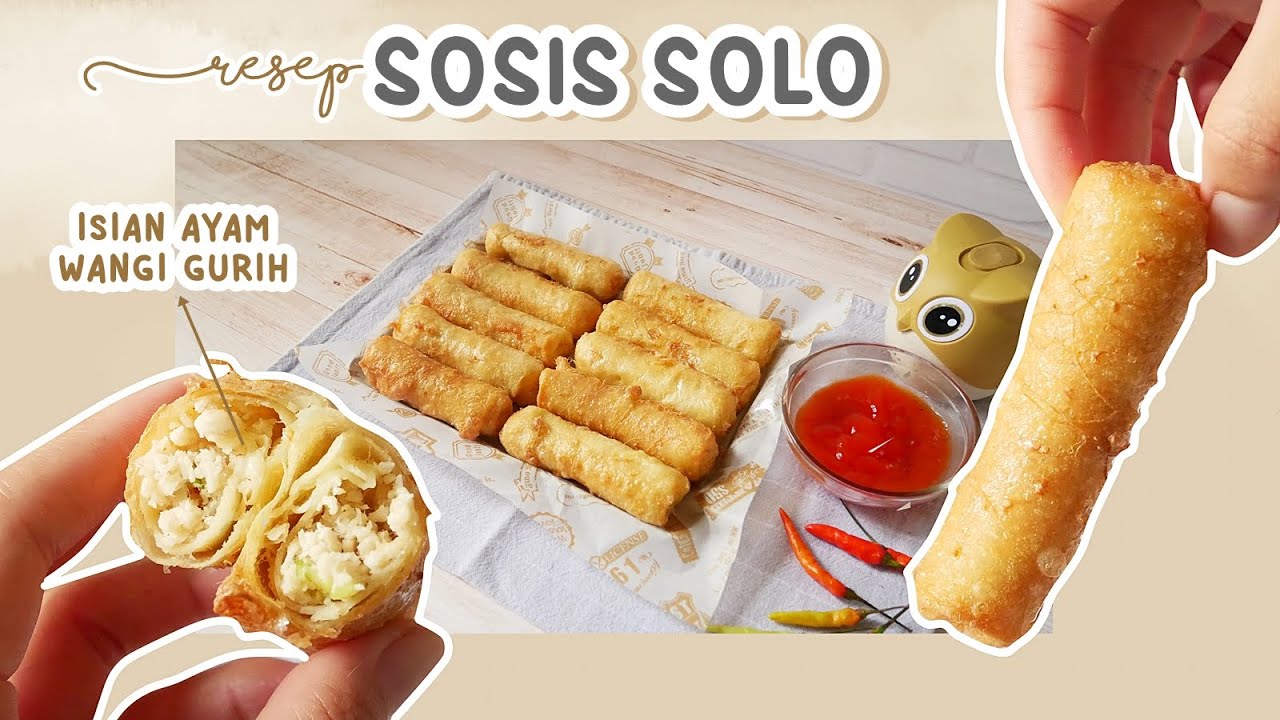 Sosis Solo Isi Ayam