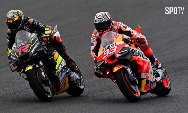 Bangkit Usai Terjatuh Dan Hujan Jadi Saksi Marc Marquez Menang