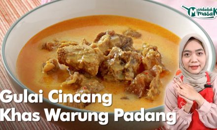 Gulai Cincang Ala Padang Tanpa Ribet, Cukup Pakai Magic Com