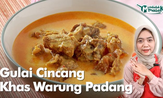 Gulai Cincang Ala Padang Tanpa Ribet, Cukup Pakai Magic Com