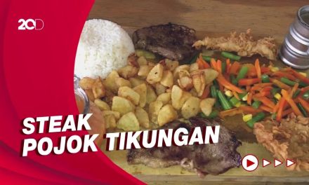 Steak Kaki Lima Kuliner Rasa Sultan Dengan Harga Kaki Lima!