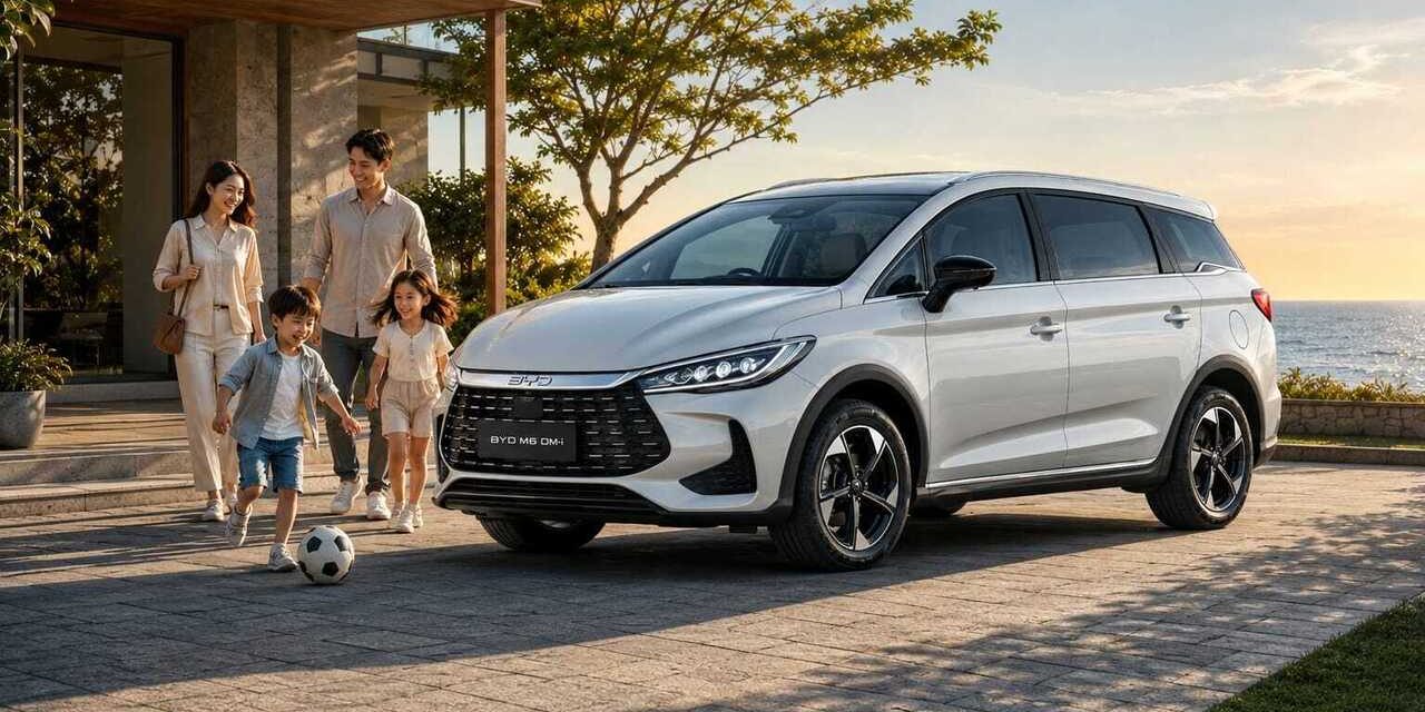 BYD M6 Mengguncang Pasar! MPV Bensin Mulai Terancam?